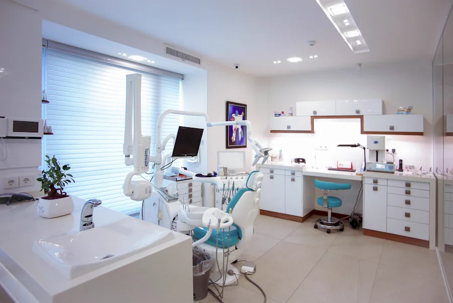 Interior do consultório ORIS Odontologia